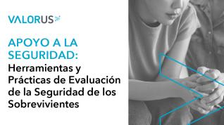 White Blue ValorUS logo right side hands support